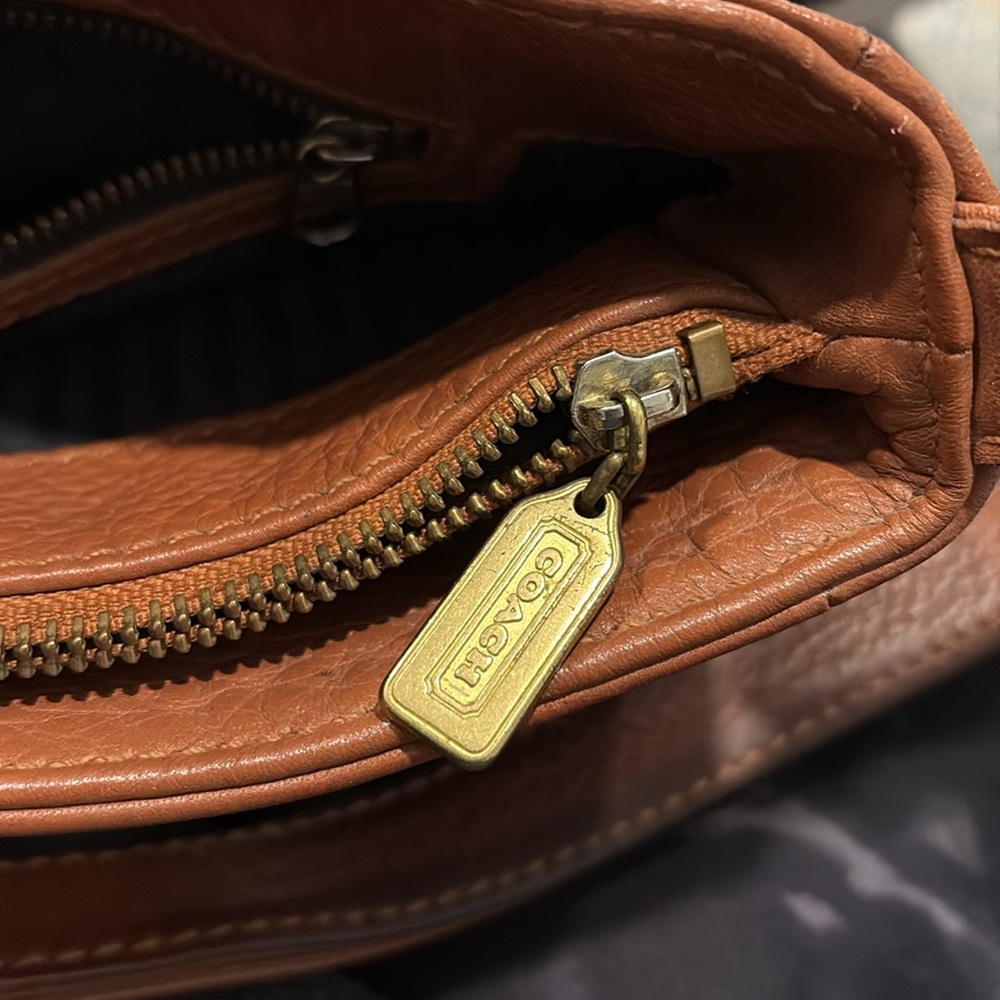 Coach vintage brown leather Crossbody bag - Picture 6 of 15